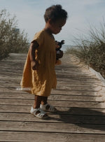 Lataa kuva Galleria-katseluun, Musliinipuuvillamekko | Keltainen