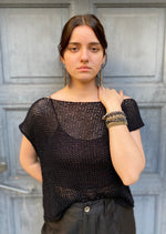 Lataa kuva Galleria-katseluun, Neulostoppi - musta