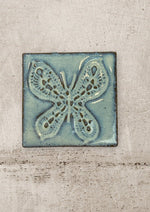 Lataa kuva Galleria-katseluun, Perhonen-laatta | Kiiltävä, useita värejä