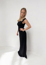 Lataa kuva Galleria-katseluun, Musta iltapuku | M/L