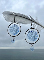 Lataa kuva Galleria-katseluun, Veen emo - korvakorut x rengas 40mm | Useita värejä