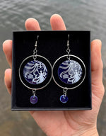 Lataa kuva Galleria-katseluun, Veen emo - korvakorut x rengas 40mm | Useita värejä