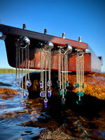 Lataa kuva Galleria-katseluun, Väinämöisen kyyneleet - korvakorut vesi | Useita värejä