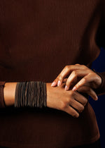 Lataa kuva Galleria-katseluun, 97 bracelet bronze & black | La Mollla