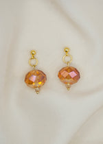 Lataa kuva Galleria-katseluun, Meripihkanväriset | korvakorut