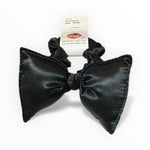 Lataa kuva Galleria-katseluun, Musta silksitä tehty hieno rusetti hiusdonitsi