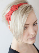 Lataa kuva Galleria-katseluun, Rusettipanta | sininen