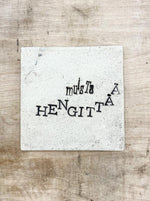 Lataa kuva Galleria-katseluun, Muista hengittää -laatta | Matta