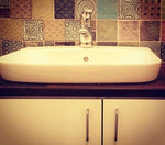 Lataa kuva Galleria-katseluun, Aurinkoniitty-laatta | Kiiltävä, useita värejä