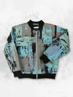 Lataa kuva Galleria-katseluun, Trendikäs takkimalli tikkivuorella lapselle.