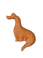 Lataa kuva Galleria-katseluun,  Veikeä Dino-pehmo on 100% pehmeää luomupuuvillaa. Oranssi.