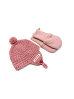 Lataa kuva Galleria-katseluun, Ihana ja käytännöllinen asustekokonaisuus vastasyntyneelle. Setti sisältää pehmeän alpakkamyssyn sekä peukalottomat merinovillaiset tumput.