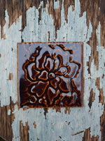 Lataa kuva Galleria-katseluun, Jojoba Kukka -laatta | Kiiltävä