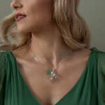 Lataa kuva Galleria-katseluun, Lily of the Valley -kaulakoru | Hopea