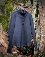 Lataa kuva Galleria-katseluun, Kaiut-merinoneule | Harmaa