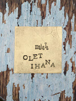 Lataa kuva Galleria-katseluun, Muista olet ihana -laatta | Matta