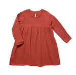 Lataa kuva Galleria-katseluun, Musliinipuuvillamekko | Terracotta