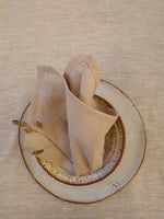 Lataa kuva Galleria-katseluun, Pellavalautasliinasetti | Hiekka, Roosa