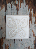 Lataa kuva Galleria-katseluun, Perhonen-laatta | Kiiltävä, useita värejä