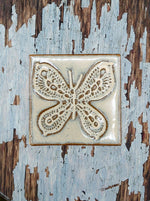 Lataa kuva Galleria-katseluun, Perhonen-laatta | Kiiltävä, useita värejä