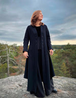 Lataa kuva Galleria-katseluun, Kaarne-takki | Musta, sammal, liila