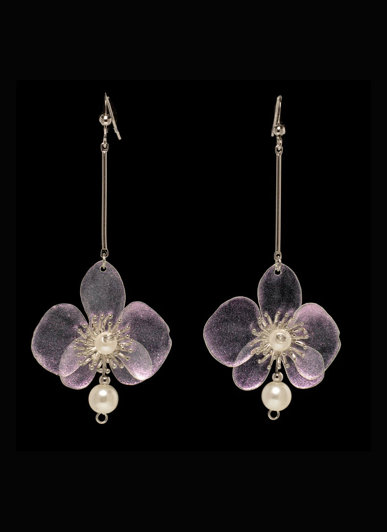 Butterfly Orchid Drop -korvakorut | Stardust