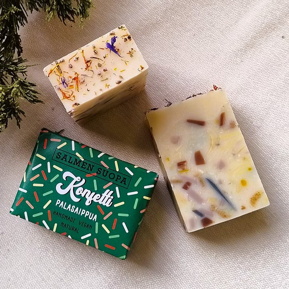 Konfetti Palasaippua