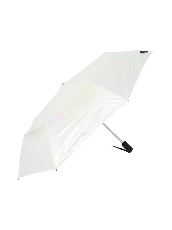 Lasessor Iridium -sateenvarjo. Tuulen­kestävä, kokoontaitettava automaattisateenvarjo, jossa Iridium-pinnoite ja helppo avaus- ja sulkumekanismi.