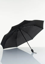 Lataa kuva Galleria-katseluun, Musta sateenvarjo kierrätysmateriaalista
