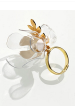 Lataa kuva Galleria-katseluun, Jasmine Flower Fairy -sormus | Kulta
