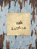 Lataa kuva Galleria-katseluun, Laatta:  Muista laulaa (matta)
