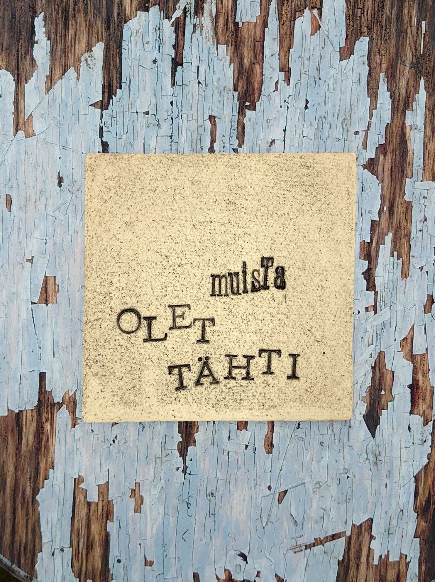 Muista olet tähti -laatta | Matta